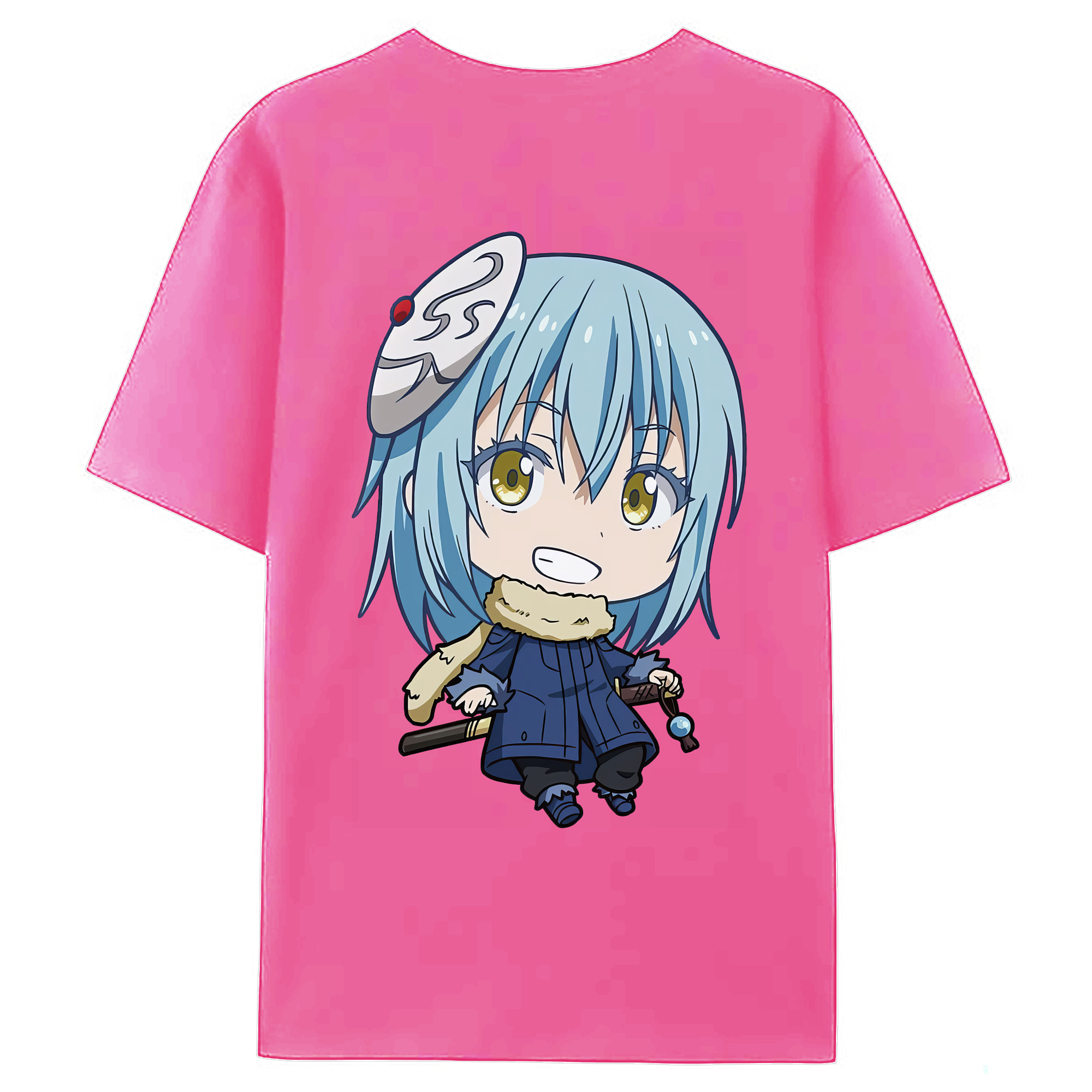 （画像用） 転スラ Regarding Reincarnated to Slime レディース半袖Tシャツ(バックプリント)